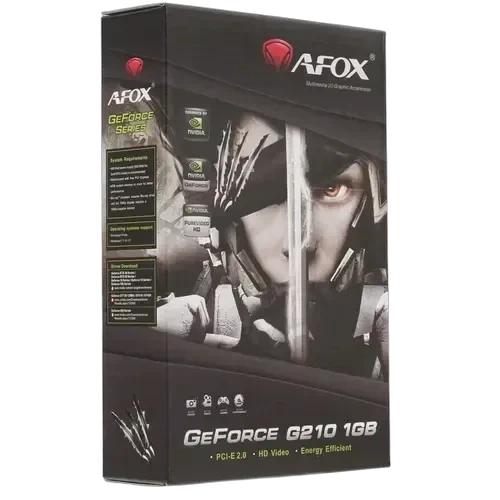Видеокарта AFox (AF210-1024D2LG2) GeForce GT 210 1GB
