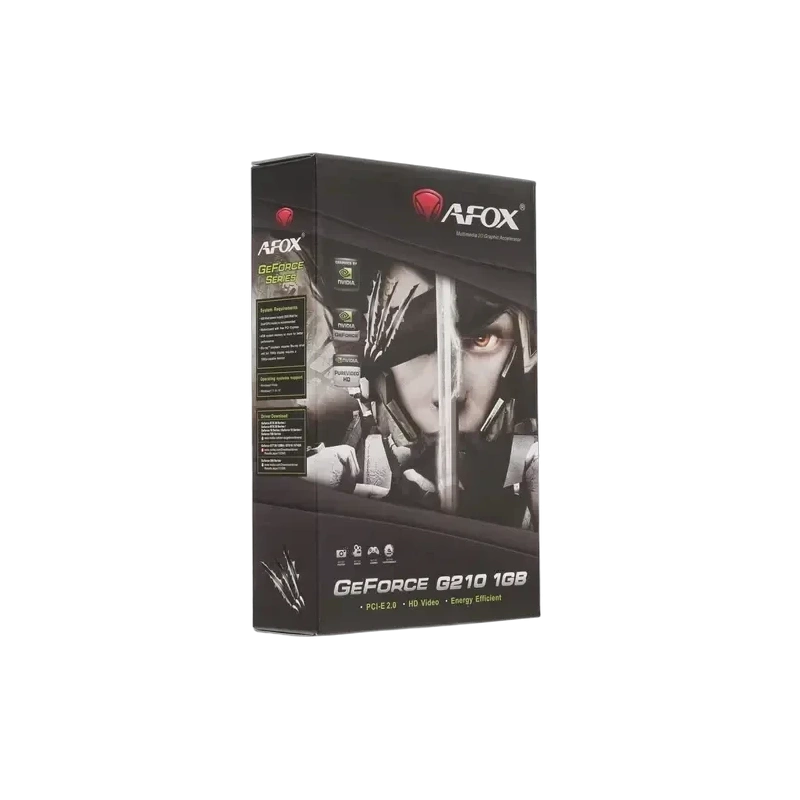Видеокарта AFox (AF210-1024D2LG2) GeForce GT 210 1GB