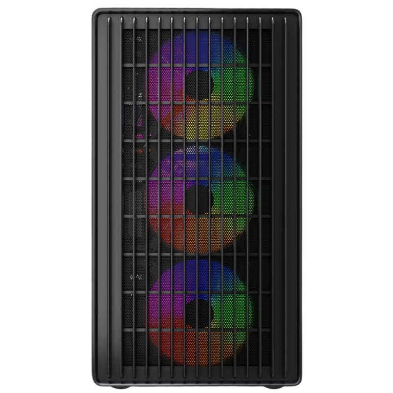 Компьютерный корпус Powercase Mistral Micro C4B ARGB Black (CMMCB-A4)