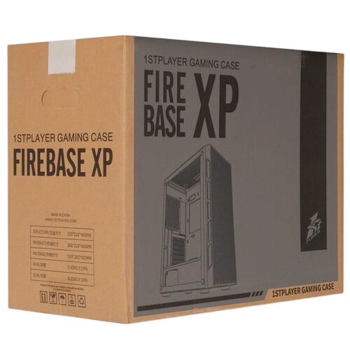 Компьютерный корпус 1STPLAYER FIREBASE XP LED White (XP-WH-4F1-W) документация
