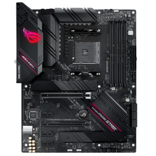 Материнская плата ASUS ROG STRIX B550-F GAMING WIFI II (90MB19V0-M0EAY0) 4 x кабель SATA, антенна Wi-Fi, диск с ПО, документация, крепеж для разъема M.2, удлинитель для ARGB