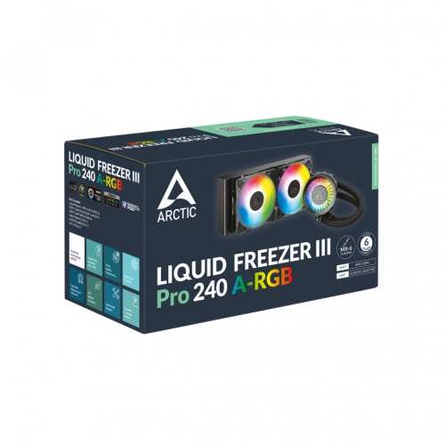 Система жидкостного охлаждения для процессора Arctic Cooling Liquid Freezer III Pro 240 A-RGB All-In-One CPU (ACFRE00182A)