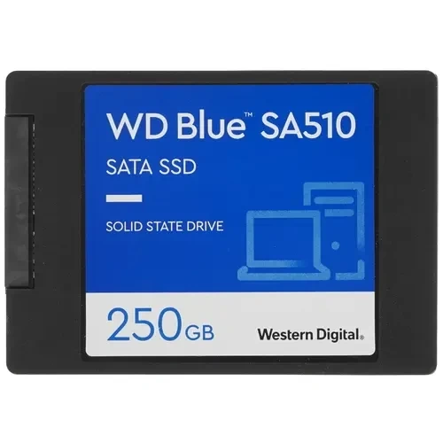 Твердотельный накопитель Western Digital 250 Gb Blue (WDS250G3B0A) BOX
