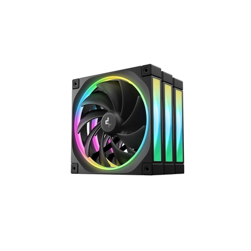 Комплект вентиляторов для корпуса Deepcool ARGB Black (FL14-3 IN 1)