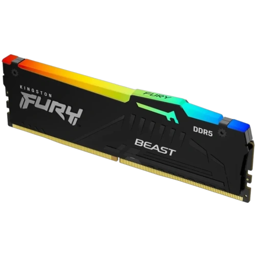 Оперативная память 32 Gb 6400 MHz Kingston FURY Beast RGB Black (KF564C32BBEA-32)