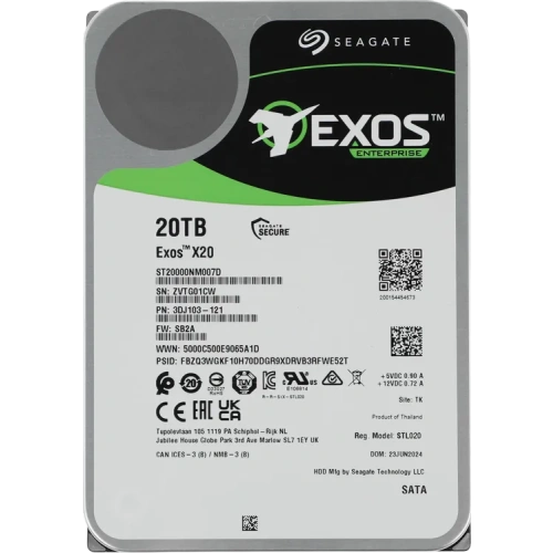Жесткий диск Seagate 20000 EXOS X20 (ST20000NM007D)