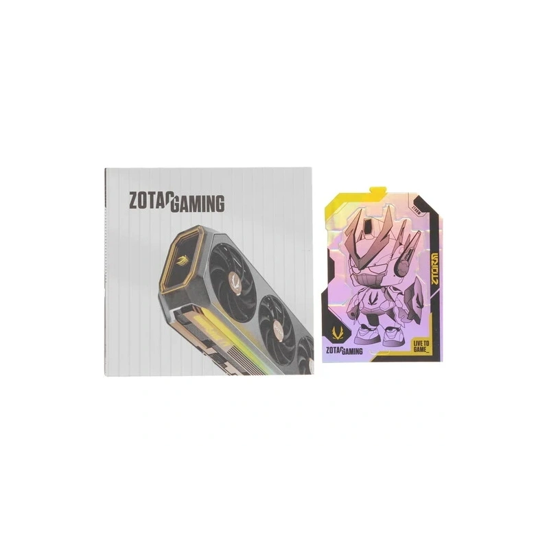 Видеокарта ZOTAC (ZT-B50700Q-10P) GeForce RTX 5070 12GB Twin Edge OC White ED PREMIUM PACK