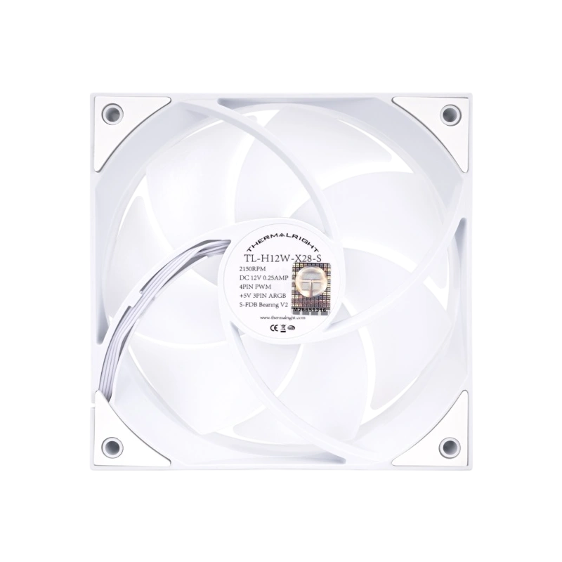 Вентилятор для корпуса Thermalright TL-H12W-X28-S ARGB White (TRTLH12WX28S)