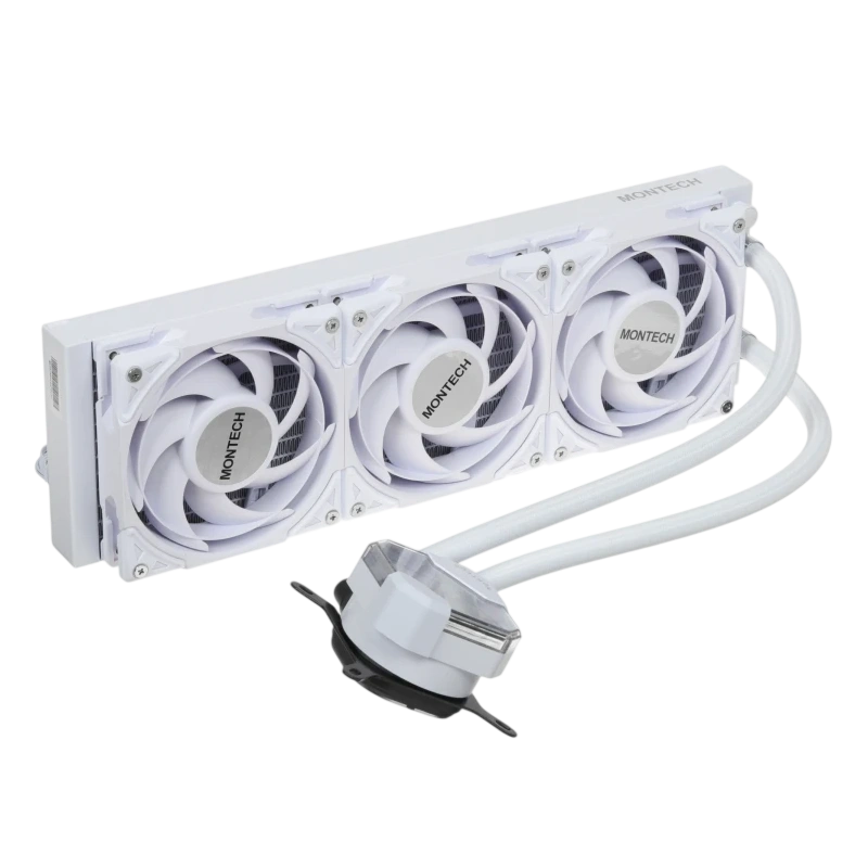 Система жидкостного охлаждения для процессора Montech HYPERFLOW SILENT 360 (W) White