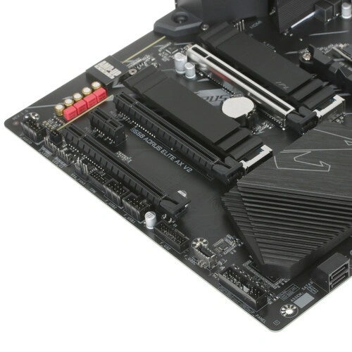 Материнская плата Gigabyte B550 AORUS ELITE AX V2 x кабель SATA, антенна Wi-Fi, документация