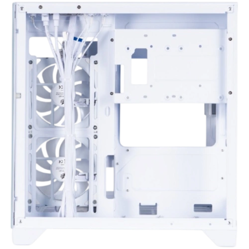 Компьютерный корпус 1STPLAYER MEGAVIEW MV5-TP ARGB White (MV5-TP-WH-2FC7R-W-1FC7-W)