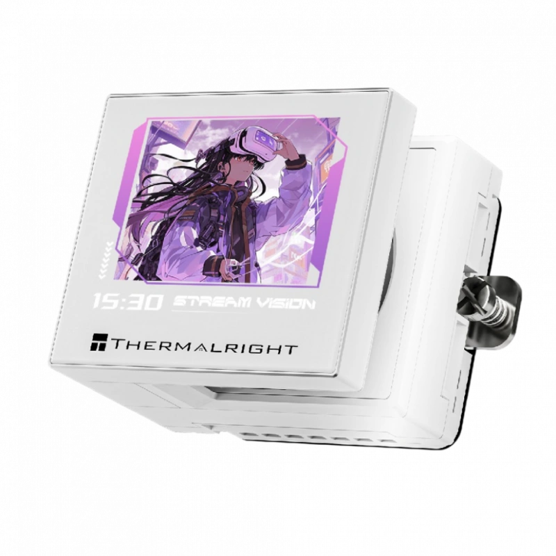 Система жидкостного охлаждения для процессора Thermalright Stream Vision 360 White (TRSV360W)