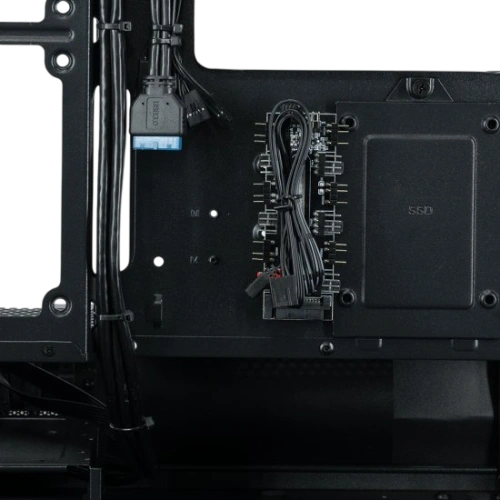 Компьютерный корпус XASTRA Q400M 5ARGB-C6-UC ARGB Black (Q400M-5FM12A-C6-UC)
