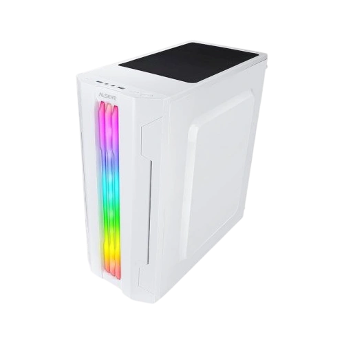 Компьютерный корпус ALSEYE Auro ARGB TG White ((AURA) 3.0-W)