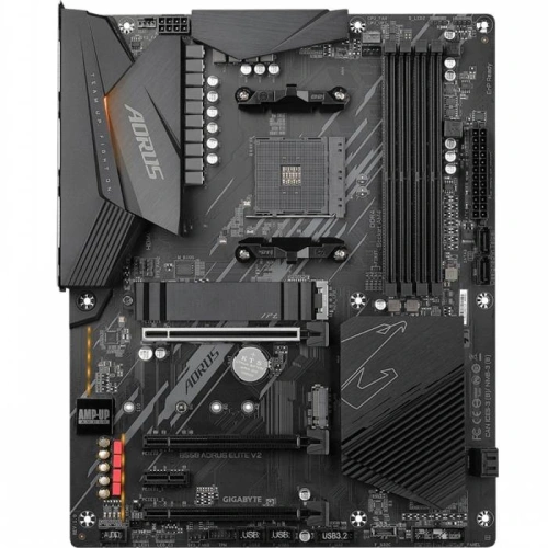 Материнская плата Gigabyte B550 AORUS ELITE V2 x кабель SATA