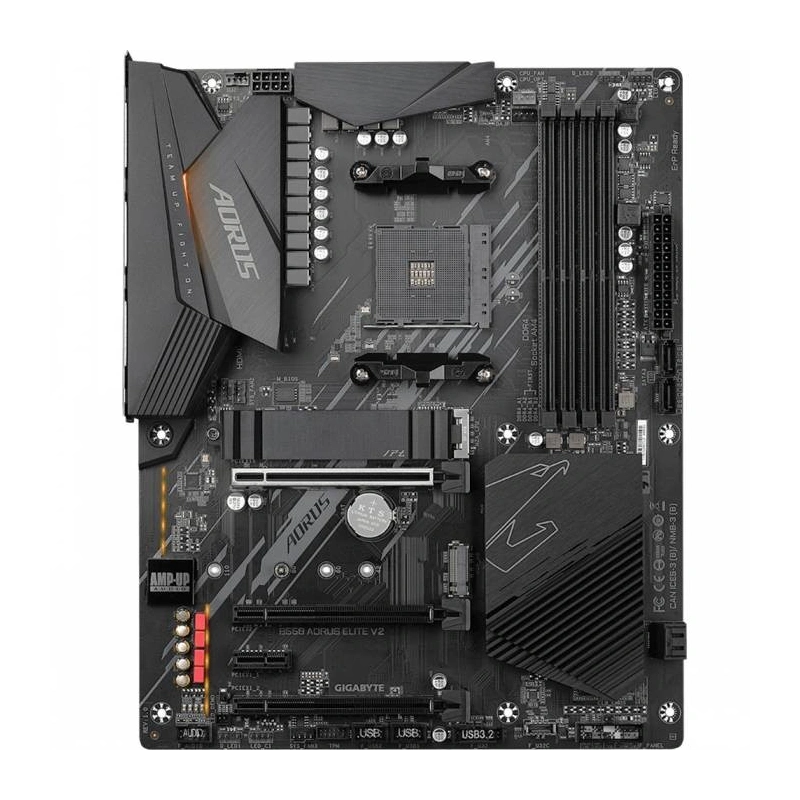 Материнская плата Gigabyte B550 AORUS ELITE V2 x кабель SATA