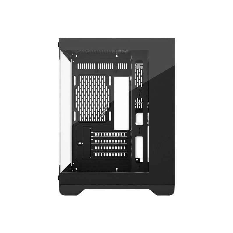 Компьютерный корпус 1STPLAYER MEGAVIEW MV6-T Black (MV6-TP-BK)