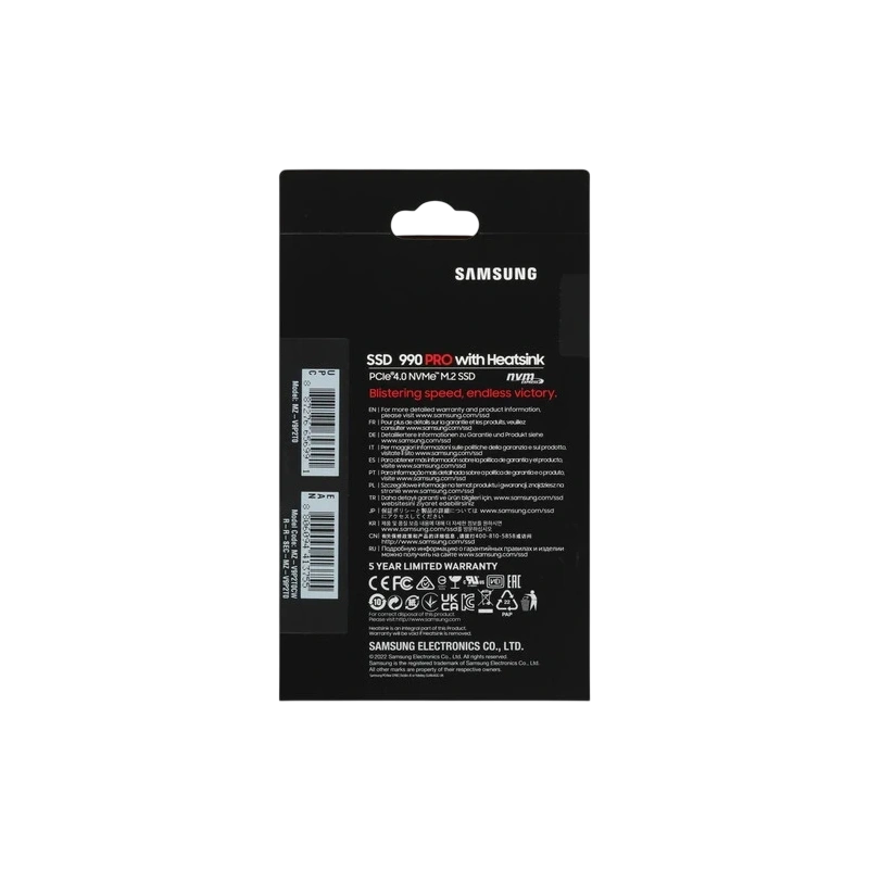 Твердотельный накопитель Samsung 2000 Gb 990 PRO (MZ-V9P2T0CW)