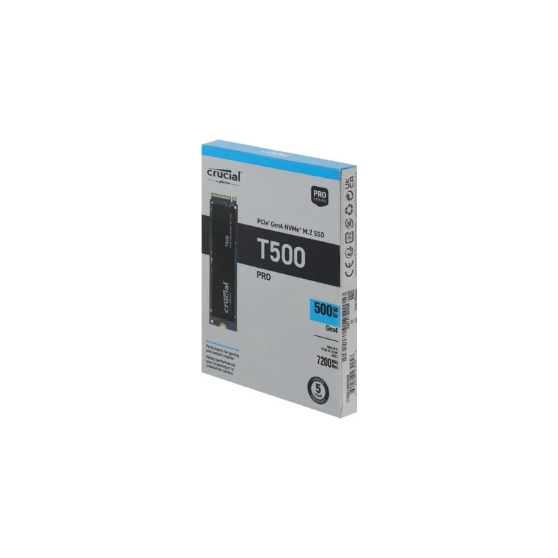 Твердотельный накопитель CRUCIAL 500 Gb T500 (CT500T500SSD8) BOX