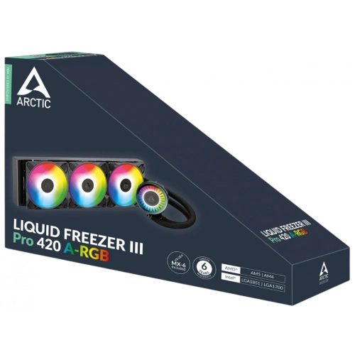 Система жидкостного охлаждения для процессора Arctic Cooling Liquid Freezer III Pro 420 ARGB (ACFRE00185A)