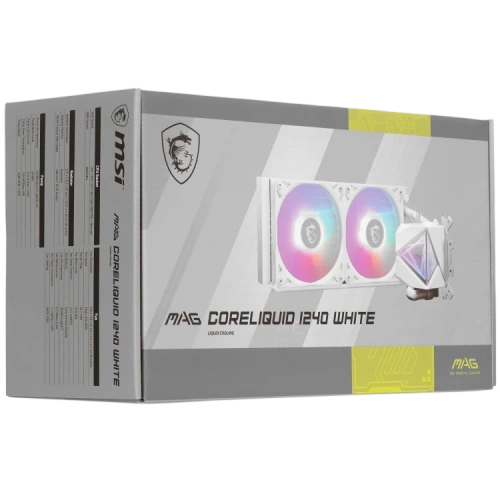 Система жидкостного охлаждения для процессора MSI MAG CORELIQUID I240 ARGB White (306-7ZW7A21-C24)