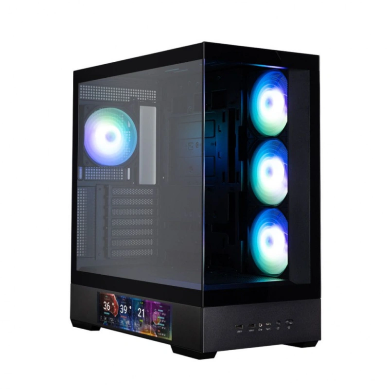 Компьютерный корпус Zalman P40 DS Black ARGB документация, набор крепежа