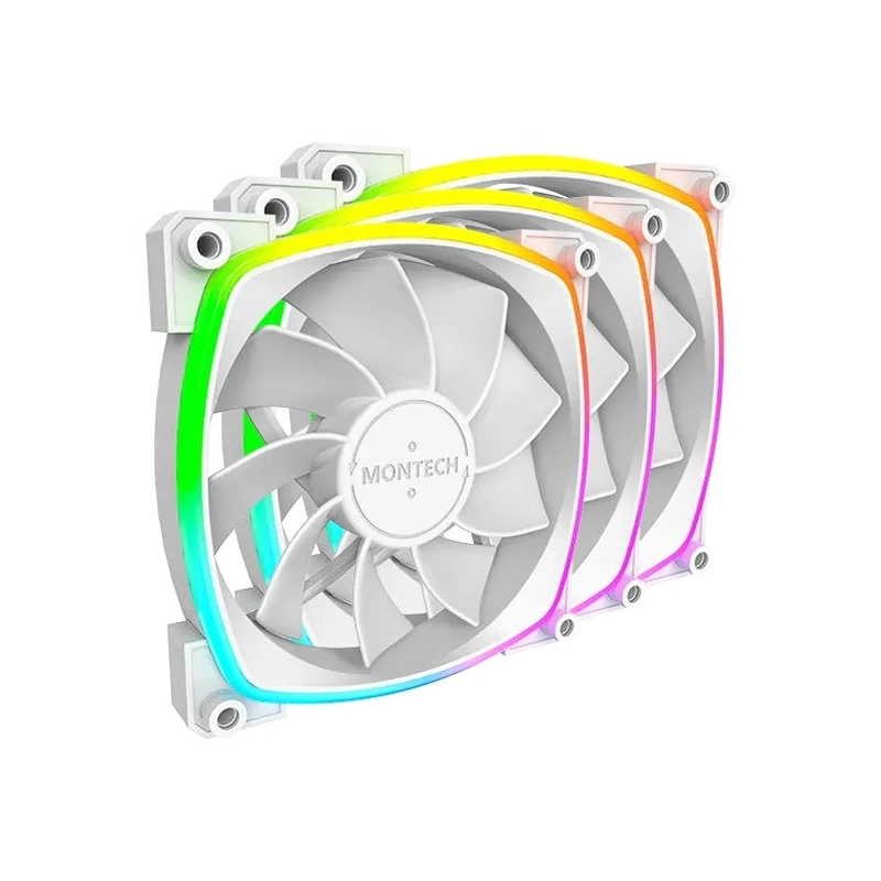 Комплект вентиляторов для корпуса Montech RX120 ARGB Reverse White (RX120W3P)