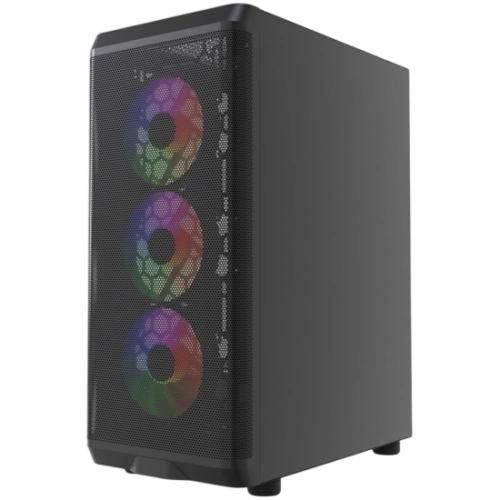 Компьютерный корпус Powercase Mistral EA22 TG FRGB Black (CMAEA22-L4)