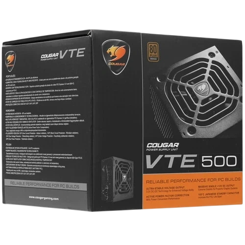 Блок питания COUGAR 500W (VTE500)