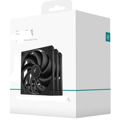 Комплект вентиляторов для корпуса Deepcool FD14-3 IN 1 Black