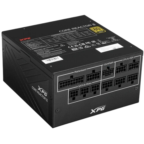 Блок питания ADATA XPG 1000W CORE REACTOR II 1000 (COREREACTORII1000G-BKCEU) 16 Pin (PCIe 5.0 Connector Cable Details)