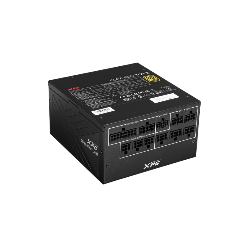 Блок питания ADATA XPG 1000W CORE REACTOR II 1000 (COREREACTORII1000G-BKCEU) 16 Pin (PCIe 5.0 Connector Cable Details)
