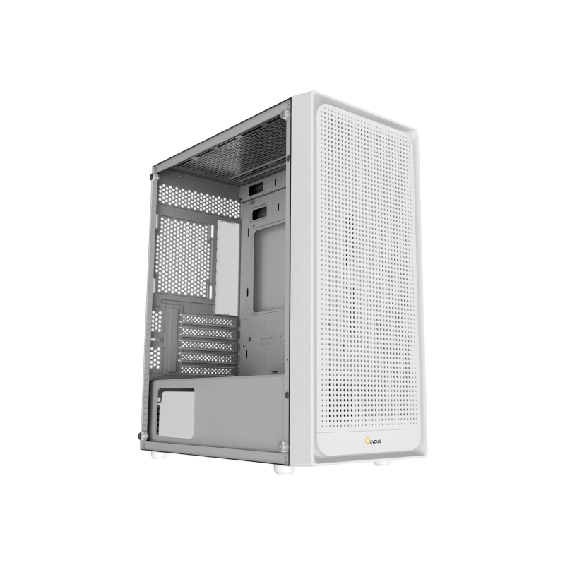 Компьютерный корпус Ocypus Gamma C50 WH TG White (Gamma-C50-WHG000XX-GL)