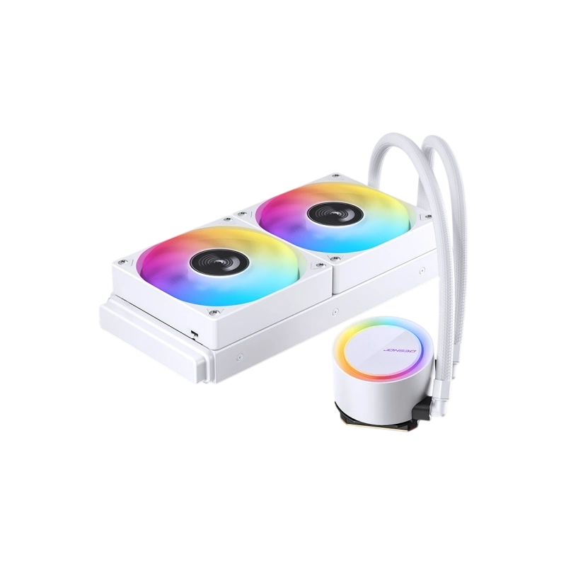 Система жидкостного охлаждения для процессора JONSBO TG-240 ARGB White PWM