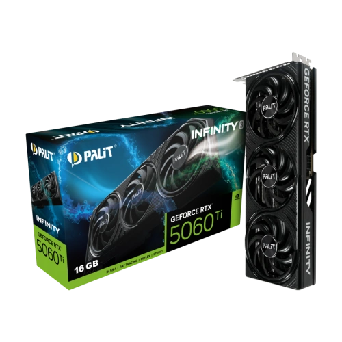 Видеокарта Palit (NE7506T019T1-GB2061S) GeForce RTX 5060 TI 16GB INFINITY 3