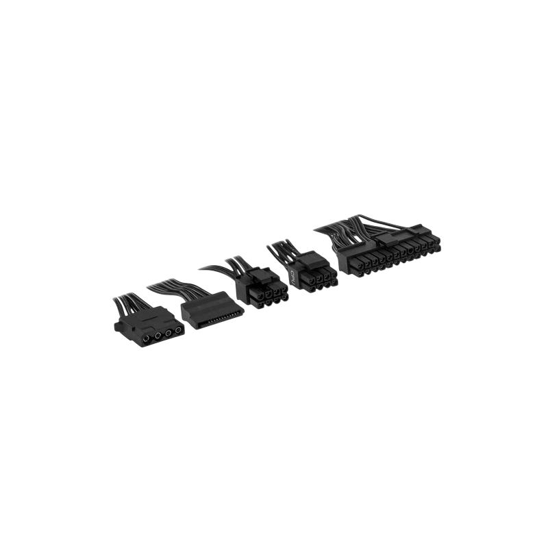 Блок питания Powercase 700W PB700 Black (PS-700B-DC) документация, комплект крепежа