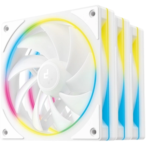 Комплект вентиляторов для корпуса Deepcool FL12 SE WH 3 IN 1 ARGB White BOX