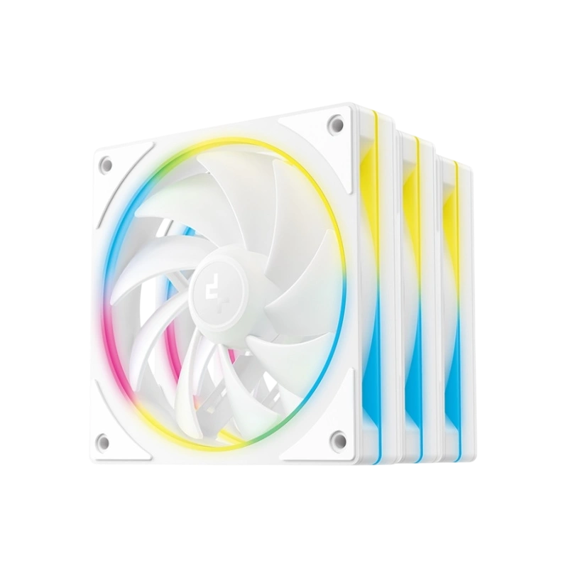 Комплект вентиляторов для корпуса Deepcool FL12 SE WH 3 IN 1 ARGB White BOX