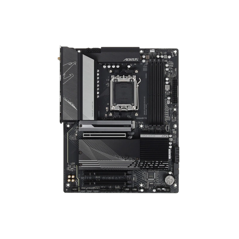Материнская плата Gigabyte B650 AORUS ELITE AX V2 x кабель SATA, антенна Wi-Fi, документация
