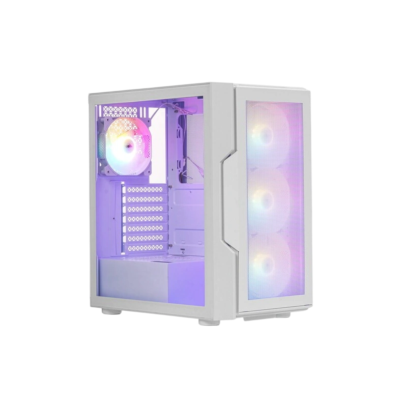 Компьютерный корпус 1STPLAYER TRILOBITE T7-P FRGB White (T7-P-WH-4F1-W)