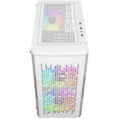 Компьютерный корпус Powercase Mistral Micro D3W TG ARGB PWM White (CMMDW-A3)
