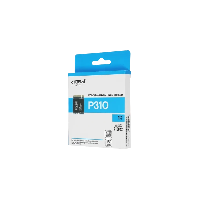 Твердотельный накопитель CRUCIAL 1000 Gb P310 (CT1000P310SSD2)