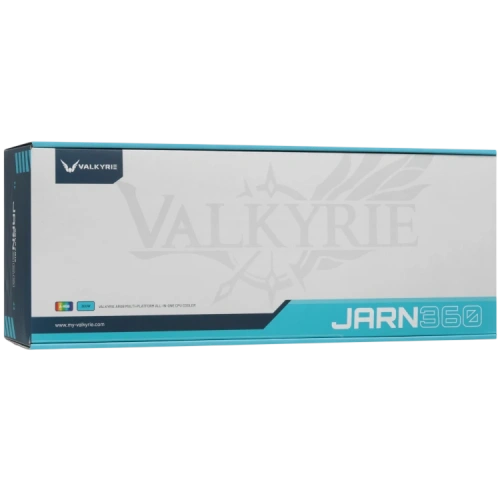 Система жидкостного охлаждения для процессора Valkyrie Jarn 360 ARGB White (HW C360W)