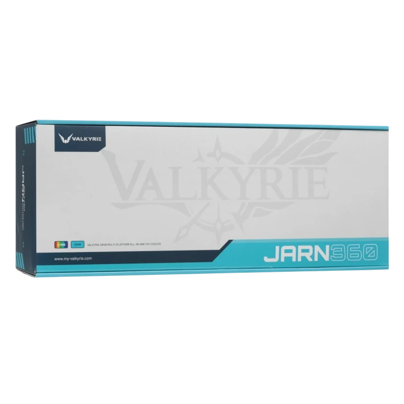 Система жидкостного охлаждения для процессора Valkyrie Jarn 360 ARGB White (HW C360W)