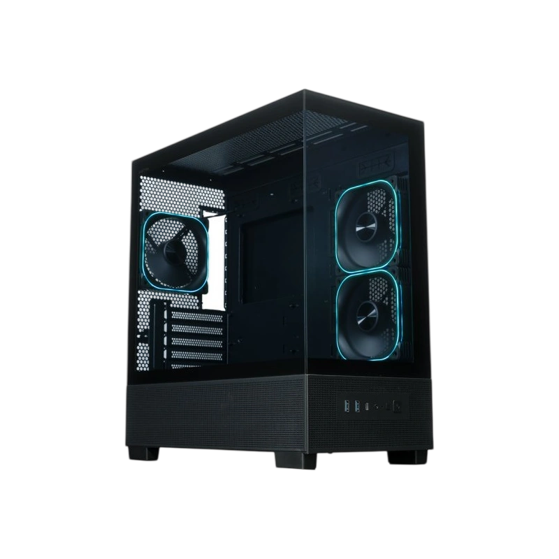 Компьютерный корпус XASTRA Q500M 3ARGB-FG-C10-UC ARGB Black (Q500M-3FG12A-C10-UC)