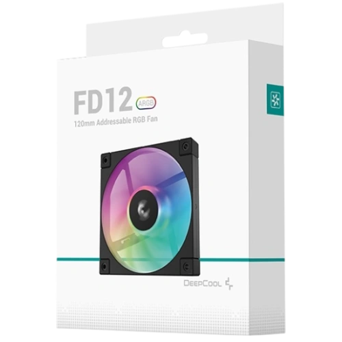 Вентилятор для корпуса Deepcool FD12 ARGB Black BOX