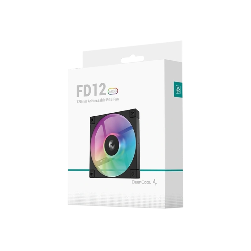 Вентилятор для корпуса Deepcool FD12 ARGB Black BOX