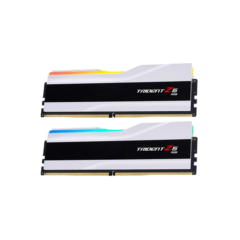 Оперативная память 64 Gb 6000 MHz G.Skill TRIDENT Z5 RGB White (F5-6000J2836G32GX2-TZ5RW)