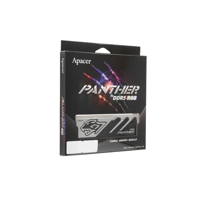 Оперативная память 32 Gb 6000 MHz Apacer Panther RGB OC Black/White (AH5U32G60C6229BAA-2)