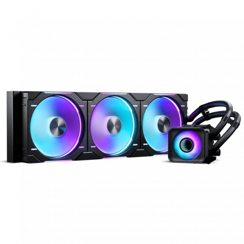 Система жидкостного охлаждения для процессора Phanteks Glacier One 420D30 X2 ARGB Black (PH-GO420D30_DBK02)